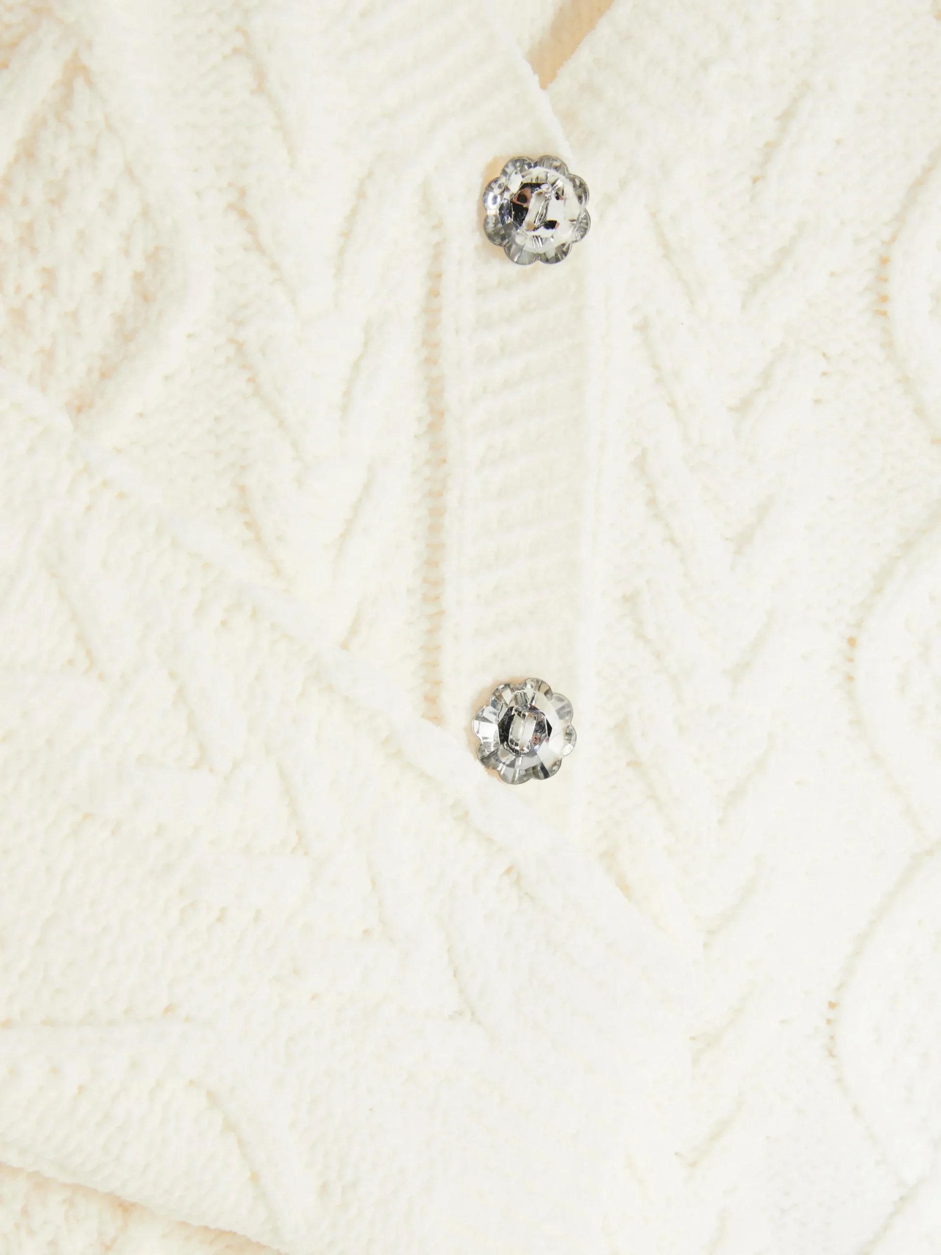 Casaco Malha Entrançada