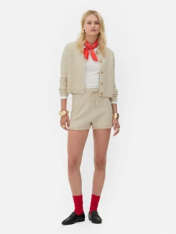 Casaco Malha Entrançada Rita Ora