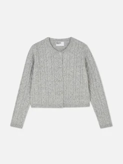 Casaco Malha Entrançada Rita Ora