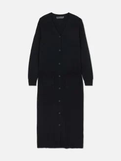 Casaco Malha Maxi Botões