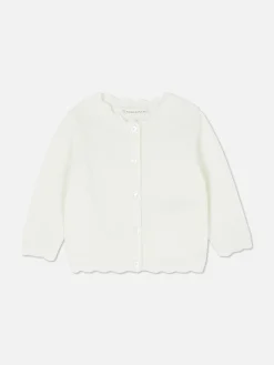 Casaco Malha Rebordo Recortado