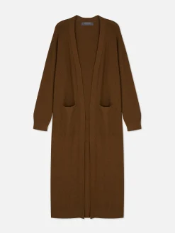 Casaco Malha S/ Botões Comprido