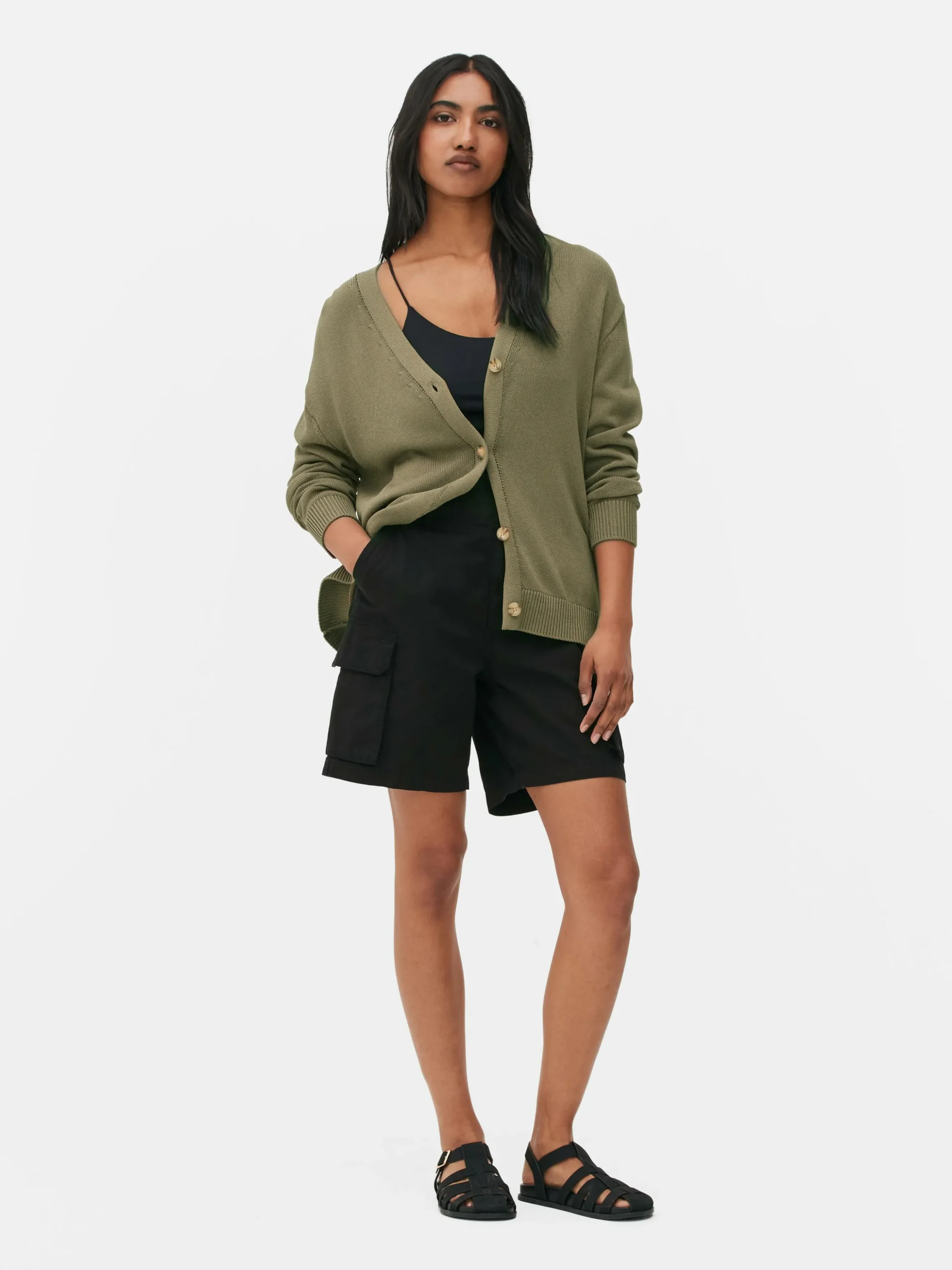 Casaco Malha Texturado Boyfriend