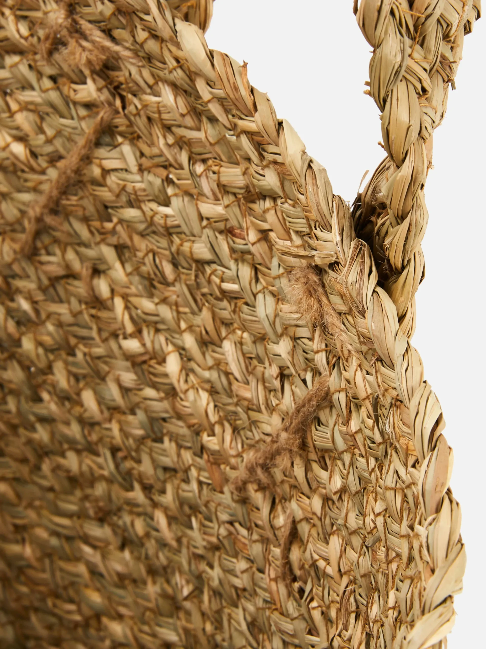 Cesto Entrançado Alça Dupla