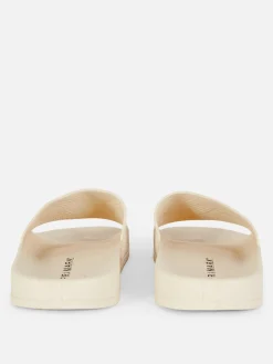 Chinelos Abertos Piscina Tira Croché