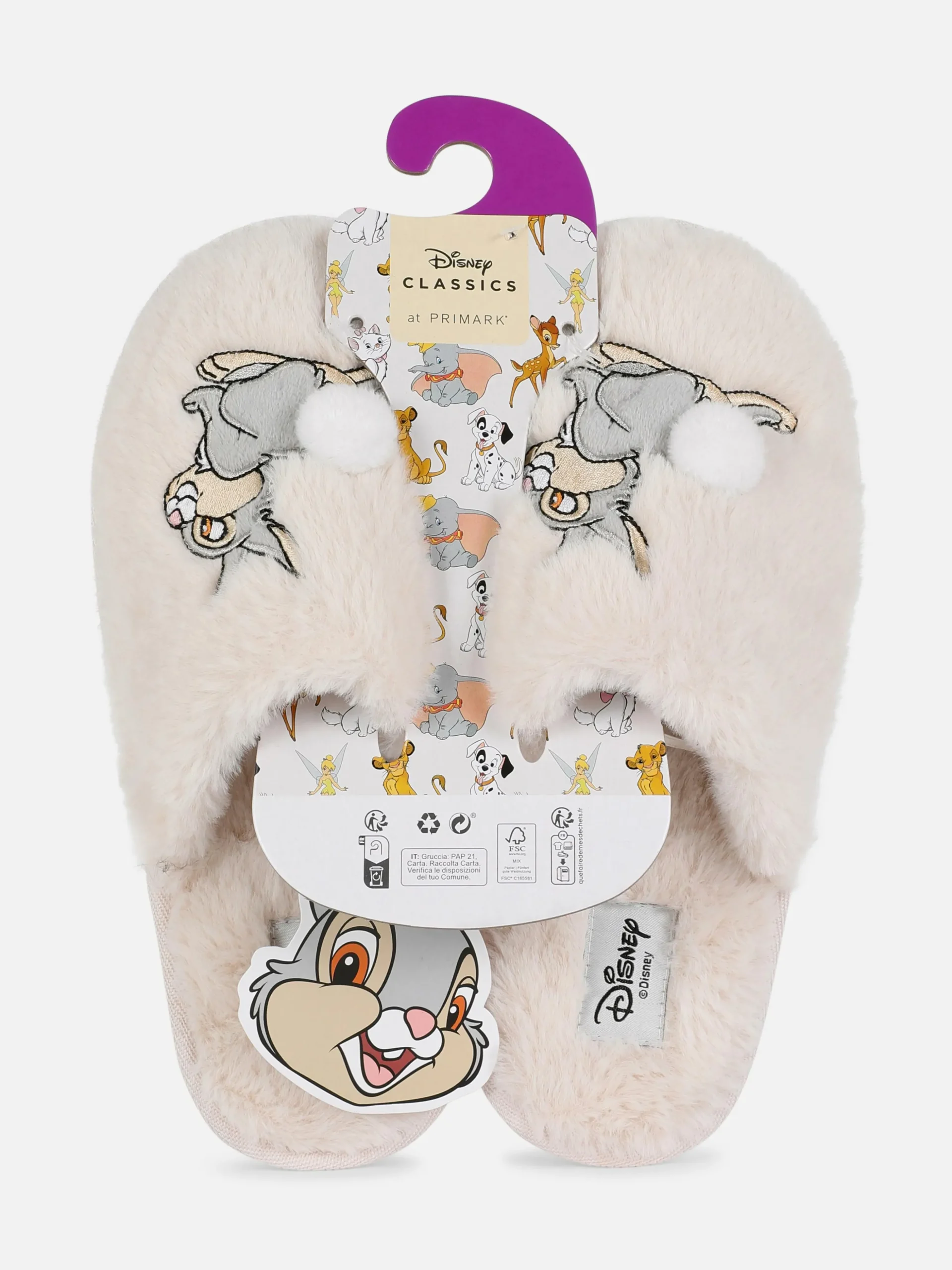 Chinelos Disney Bambi Tambor