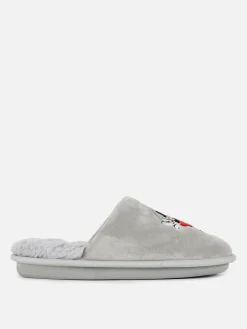 Chinelos Felpudos Disney Minnie E Mickey