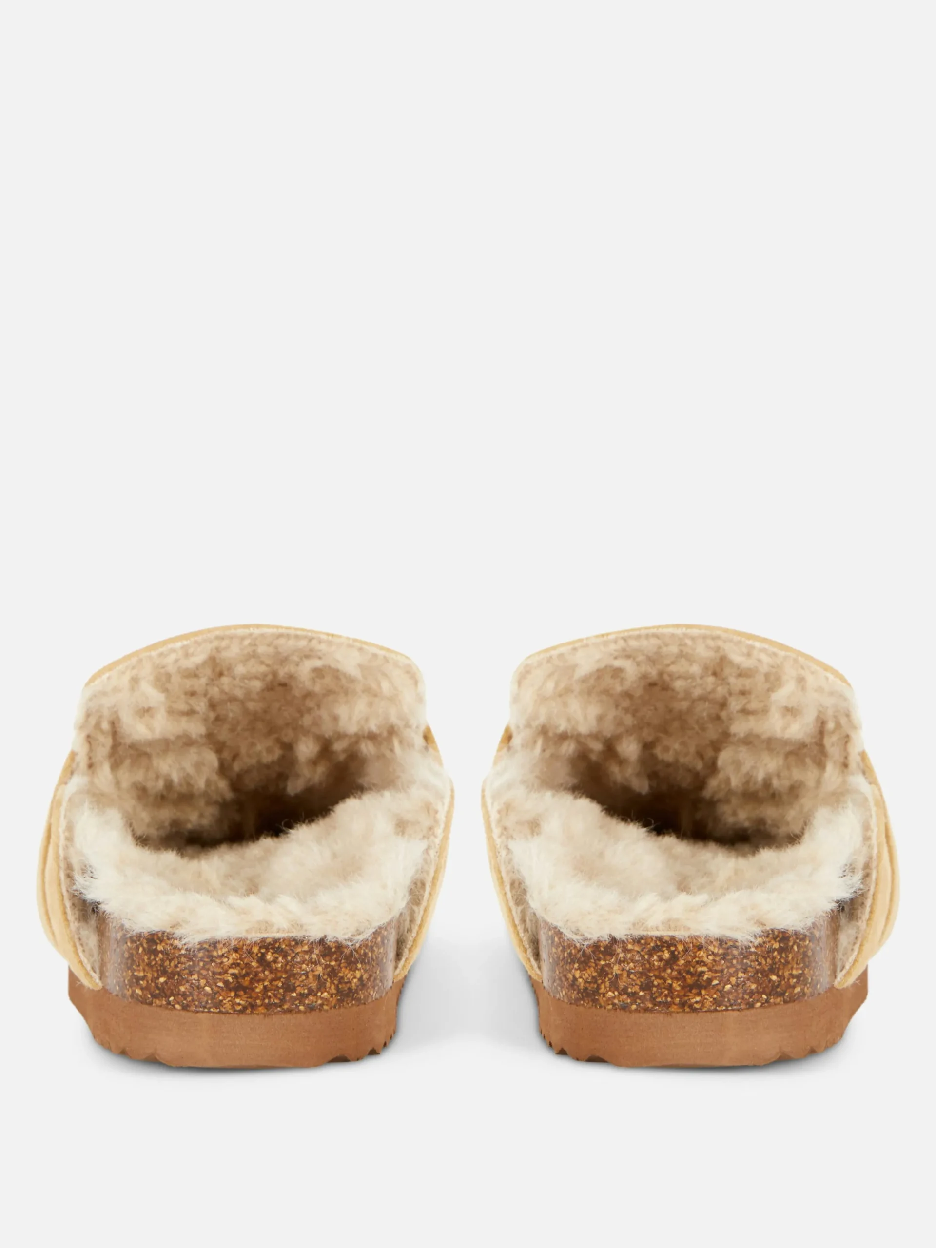 Chinelos Loafer Forrados Imitação Pelo