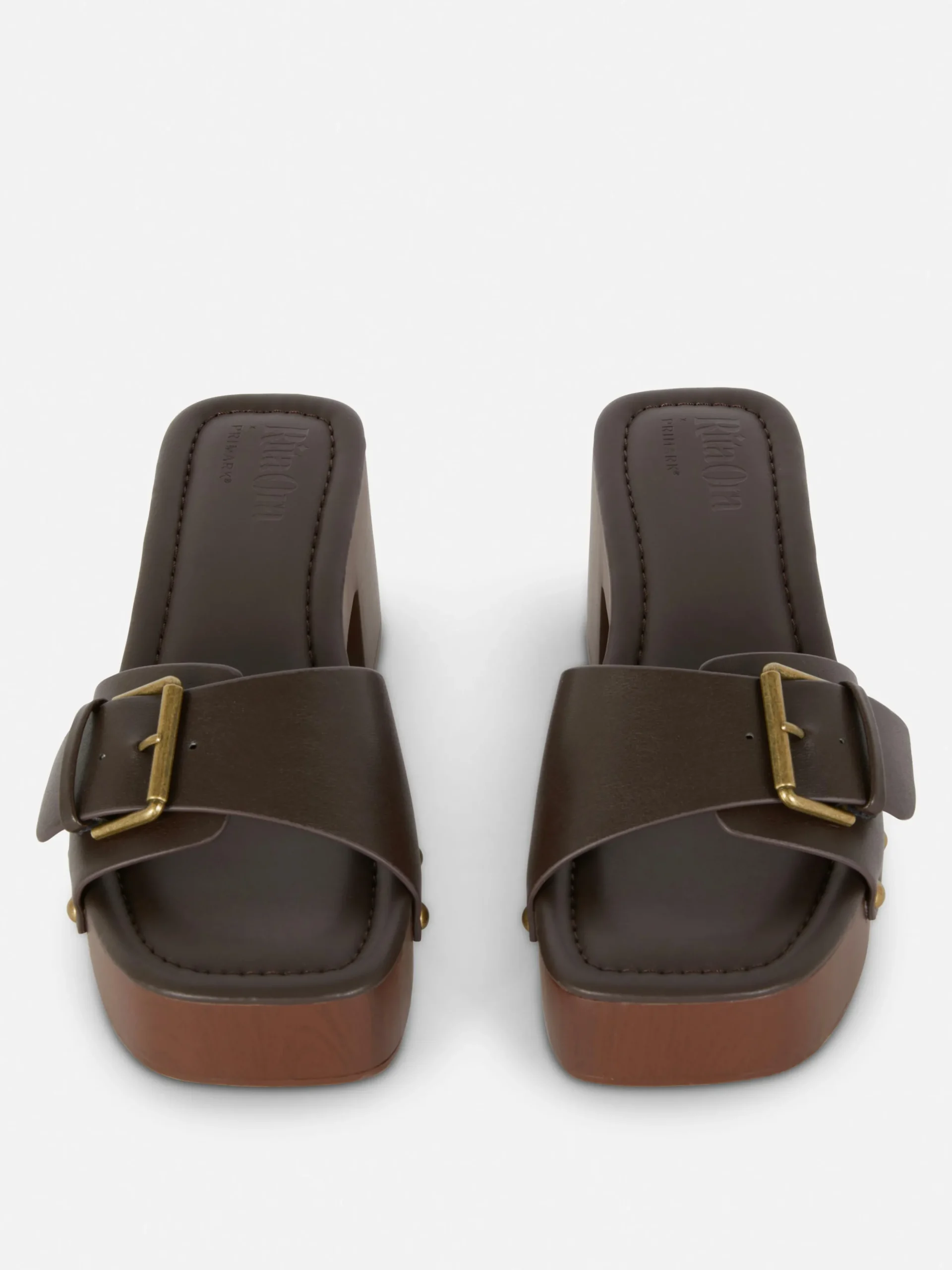 Chinelos Tipo Socas Tacão Rita Ora