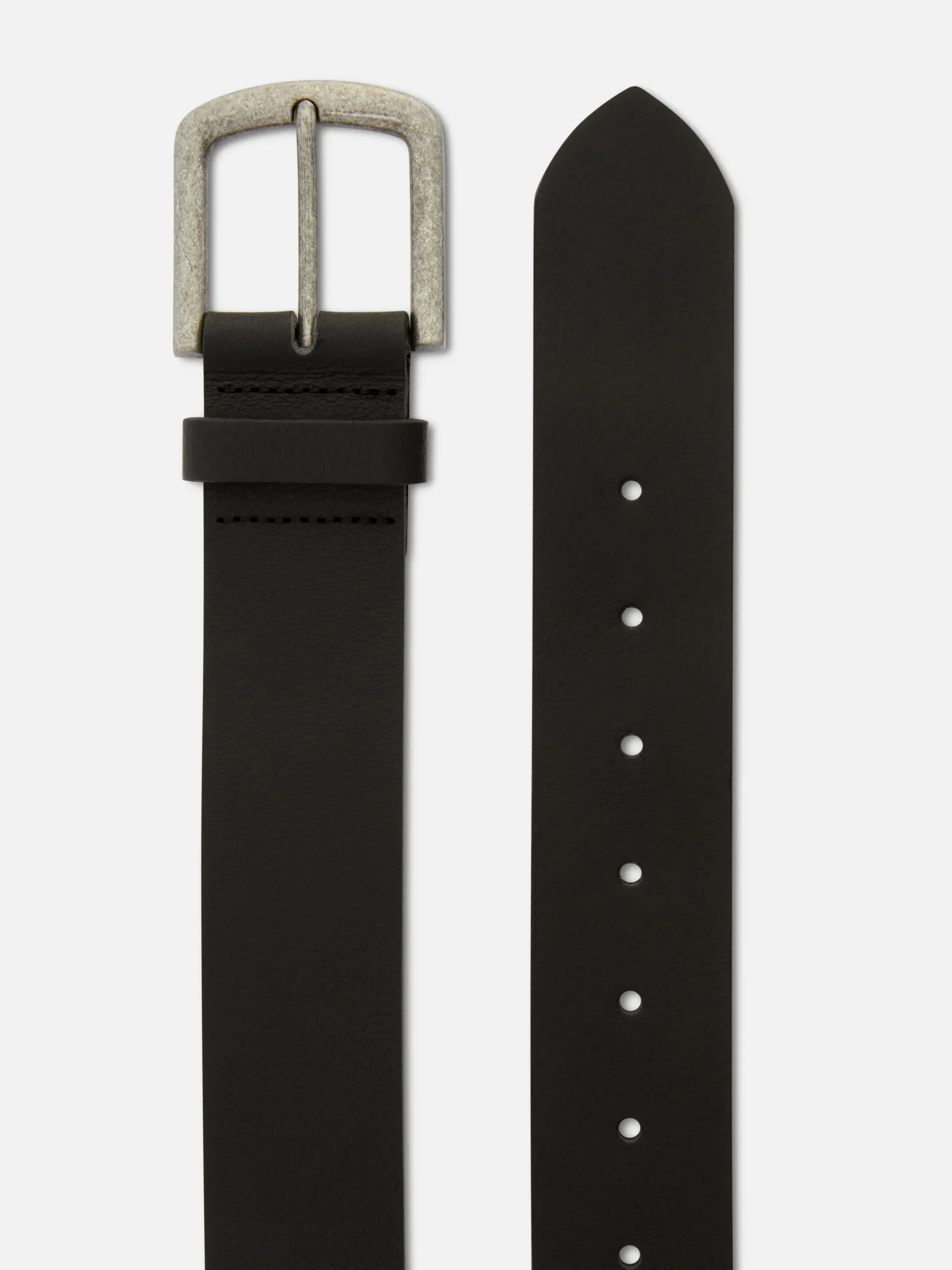 Cinto Pele Fivela Quadrada