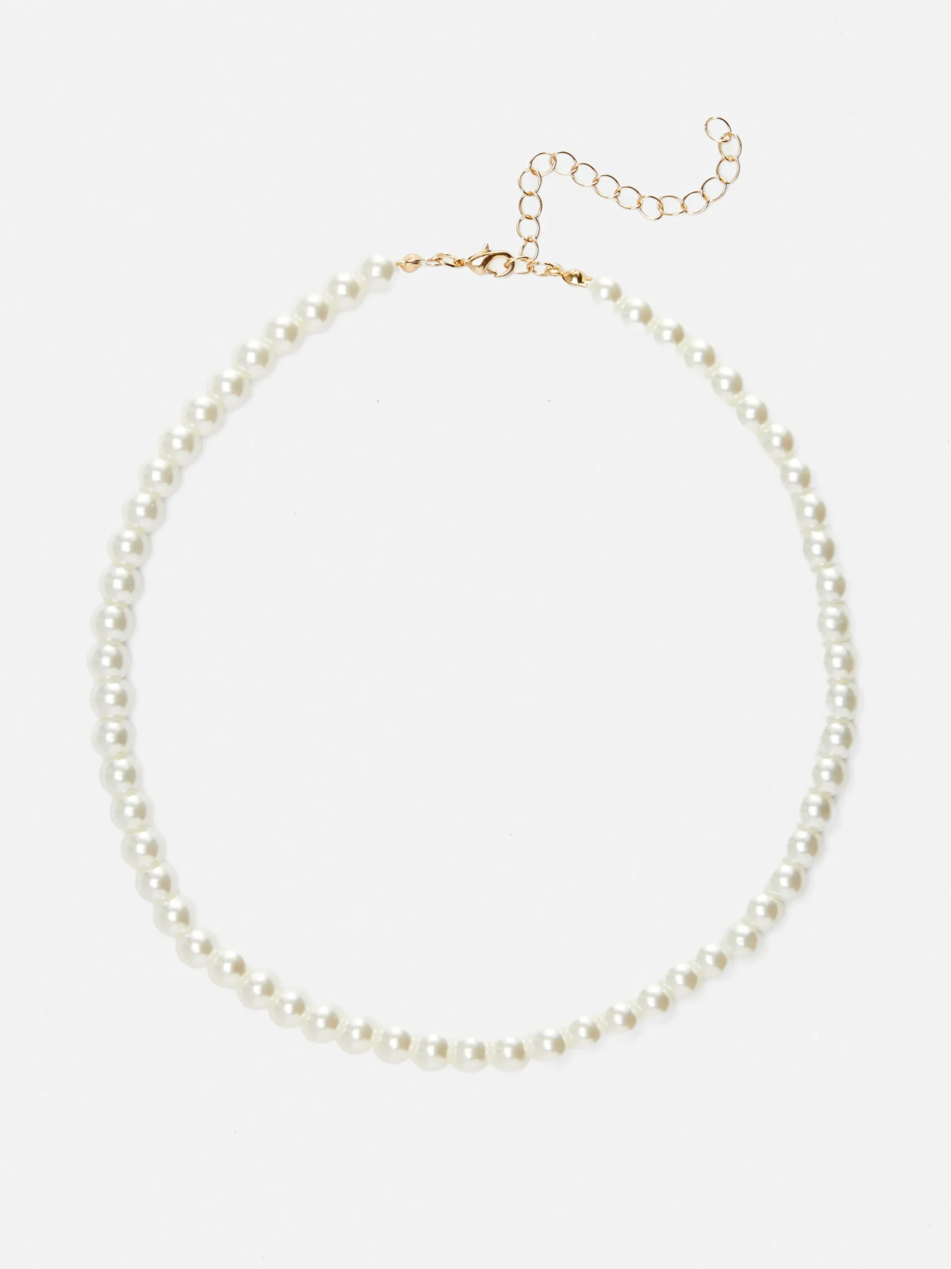 Colar Pérolas Imitação