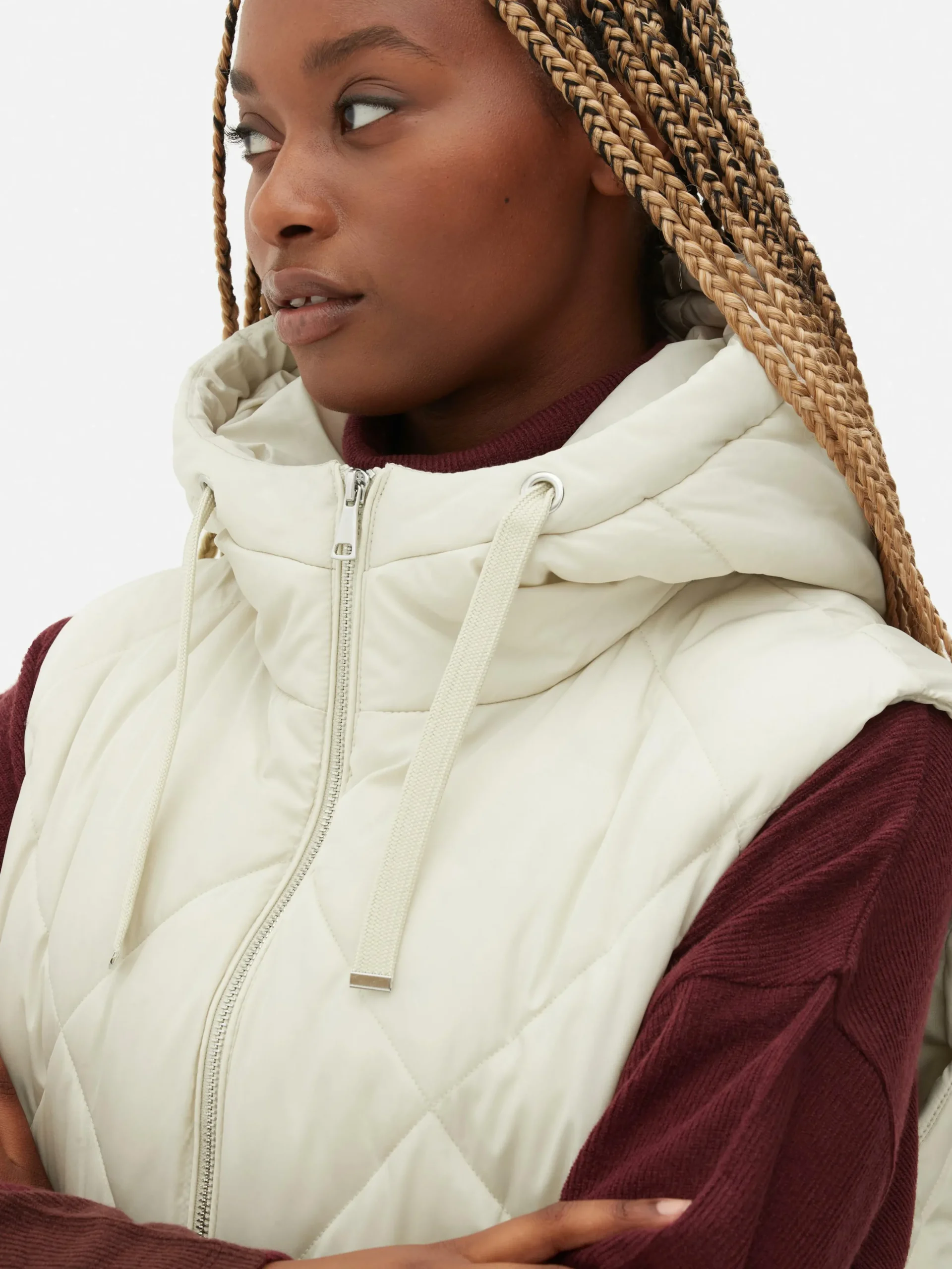 Colete Acolchoado Capuz