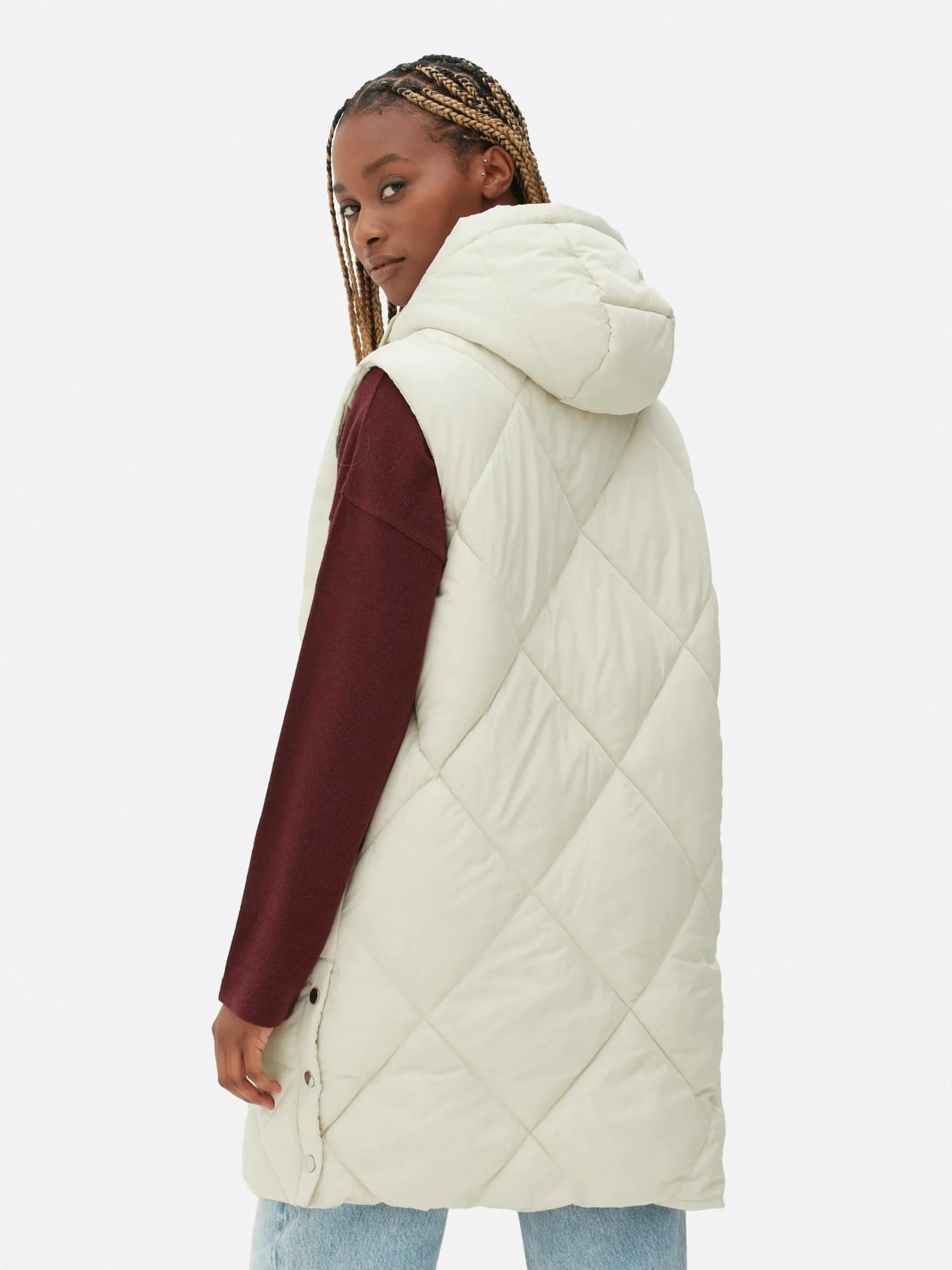 Colete Acolchoado Capuz