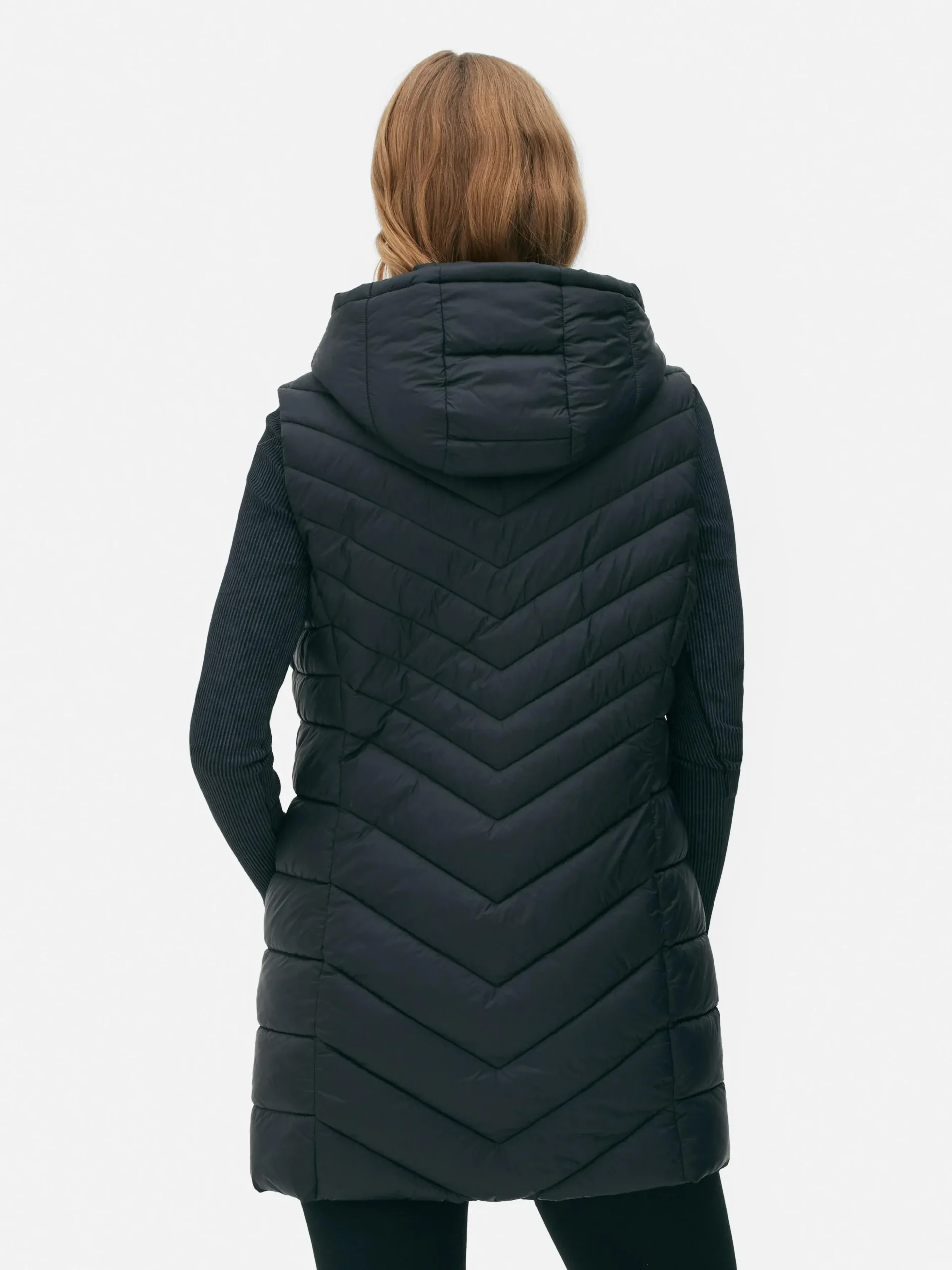 Colete Acolchoado Comprido