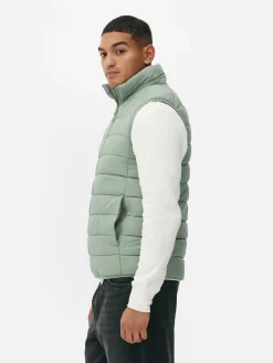 Colete Acolchoado Fecho Correr