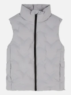 Colete Acolchoado Fecho Correr