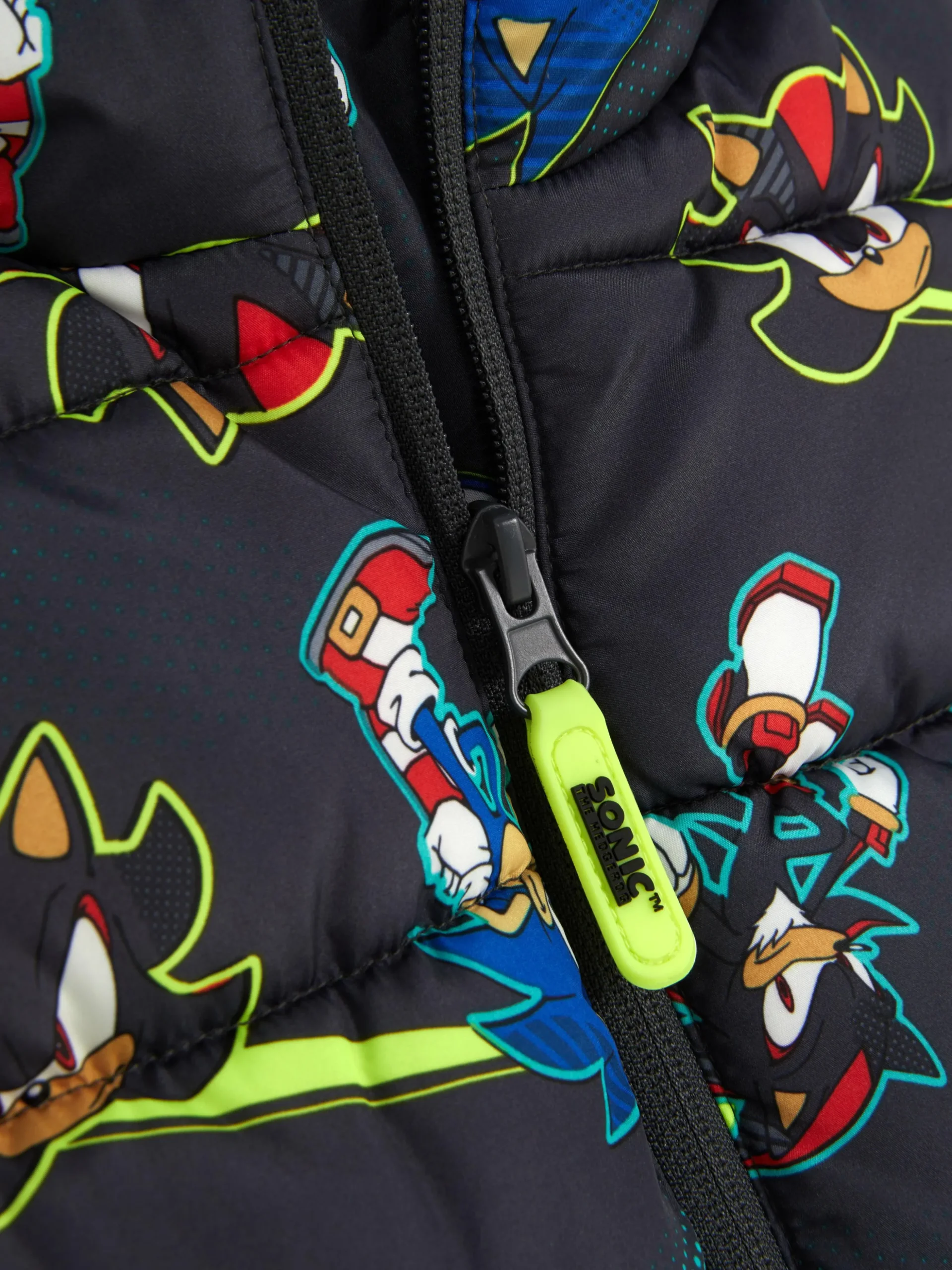 Colete Acolchoado Sonic The Hedgehog Sonic/Shadow