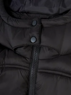 Colete Comprido C/ Capuz