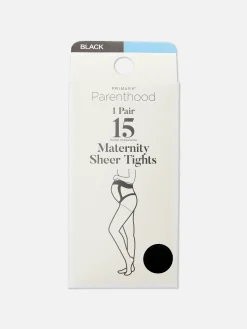 Collants Transparentes Maternidade 15 Denier