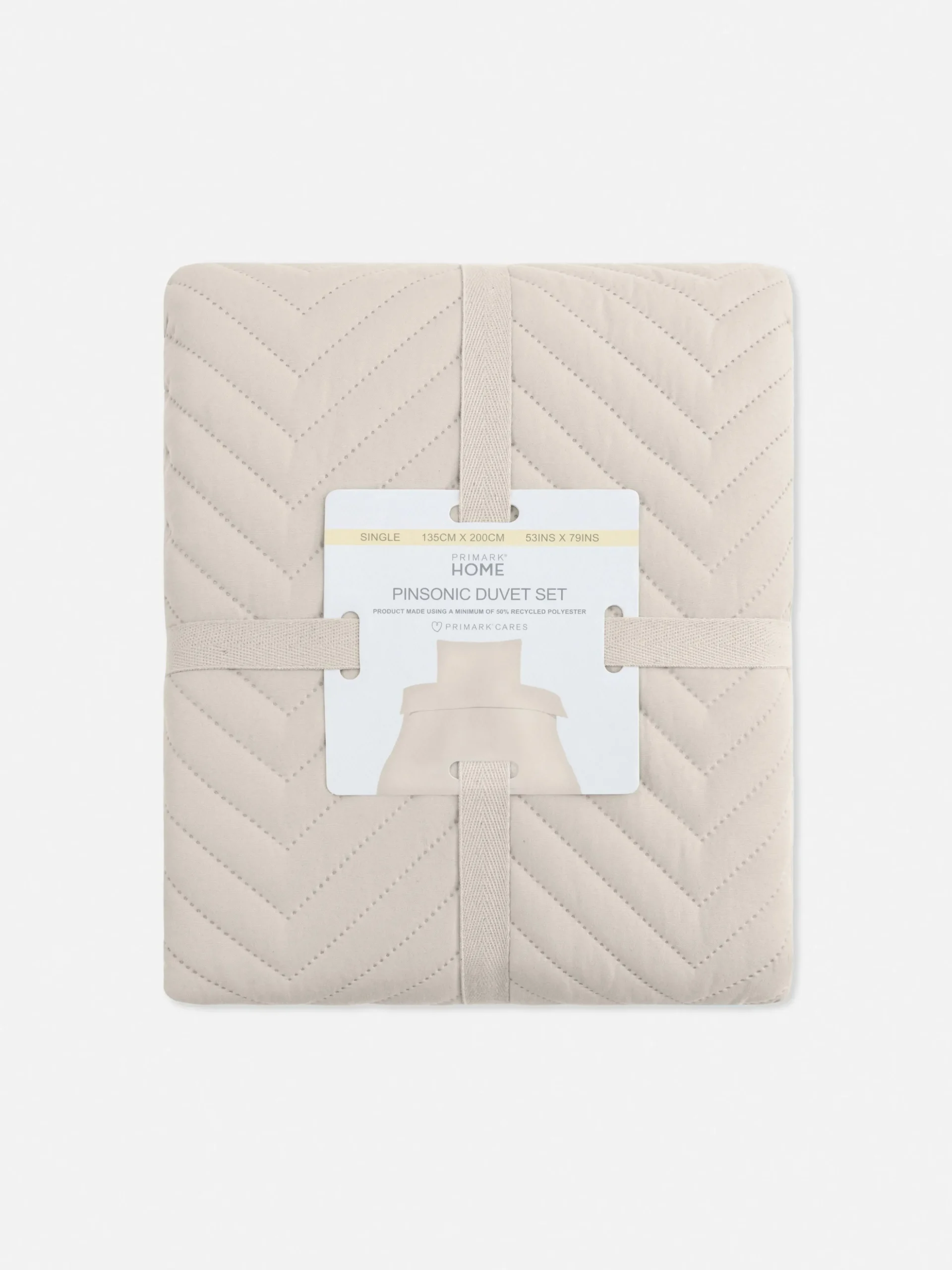 Conj. Capa Edredão Solteiro Padrão Chevron Pinsonic