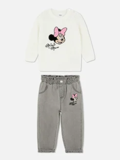 Conj. Coord. Camisola Malha/calças Ganga Disney Minnie