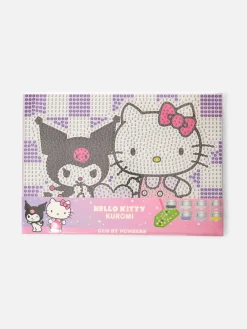 Conj. Lantejoulas Números Hello Kitty E Kuromi