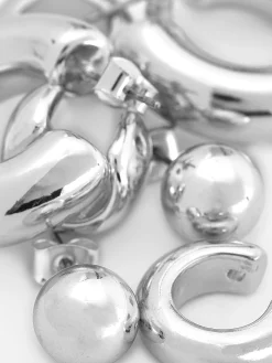 Conjunto Argolas E Cuff