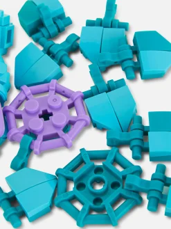 Conjunto Blocos Construção Planta Suculenta