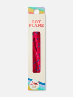 Conjunto Brinquedo Avião/autocolantes