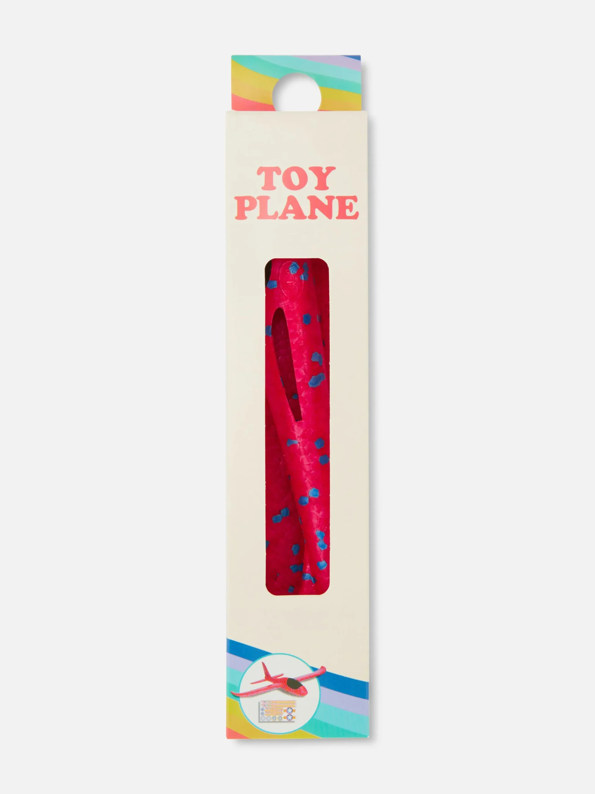 Conjunto Brinquedo Avião/autocolantes