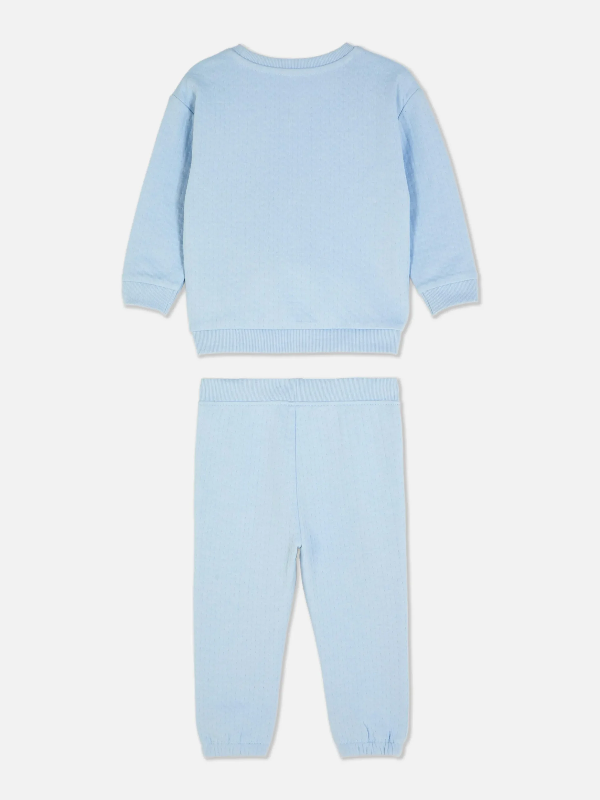 Conjunto Camisola/calças Treino Texturadas