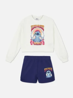 Conjunto Camisola/calções Disney Stitch