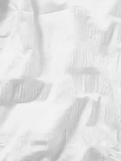 Conjunto Capa De Edredão Tamanho King Seersucker