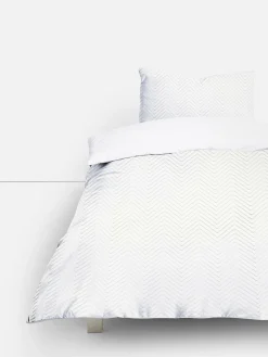 Conjunto Capa Edredão Solteiro Texturada Reversível