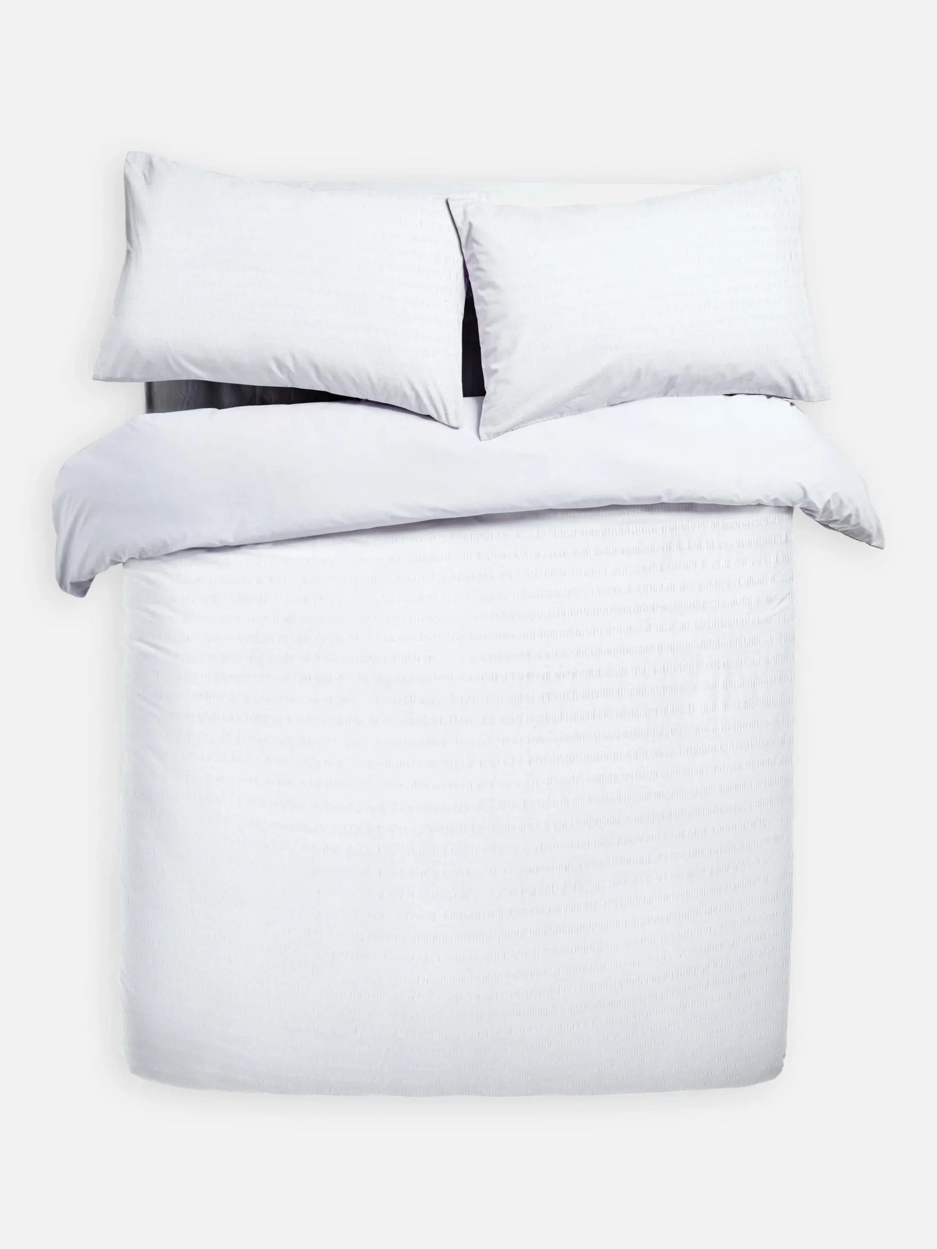 Conjunto Capa Edredão Tamanho Super King Seersucker