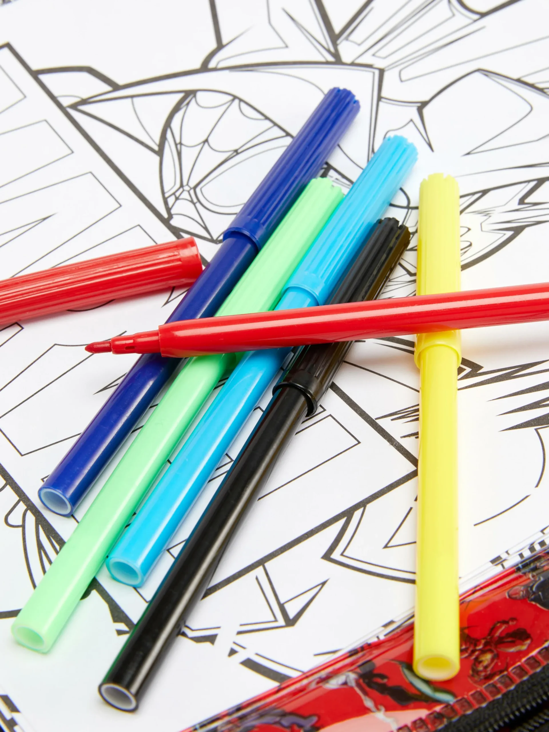 Conjunto Colorir Marvel