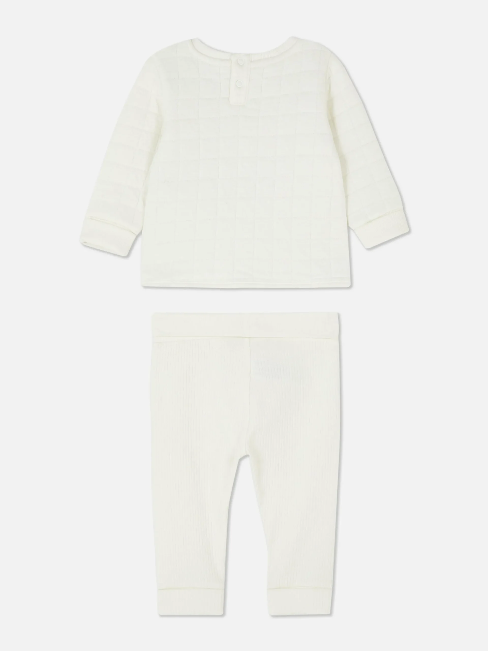 Conjunto Coordenado Camisola/leggings Efeito Cordeiro