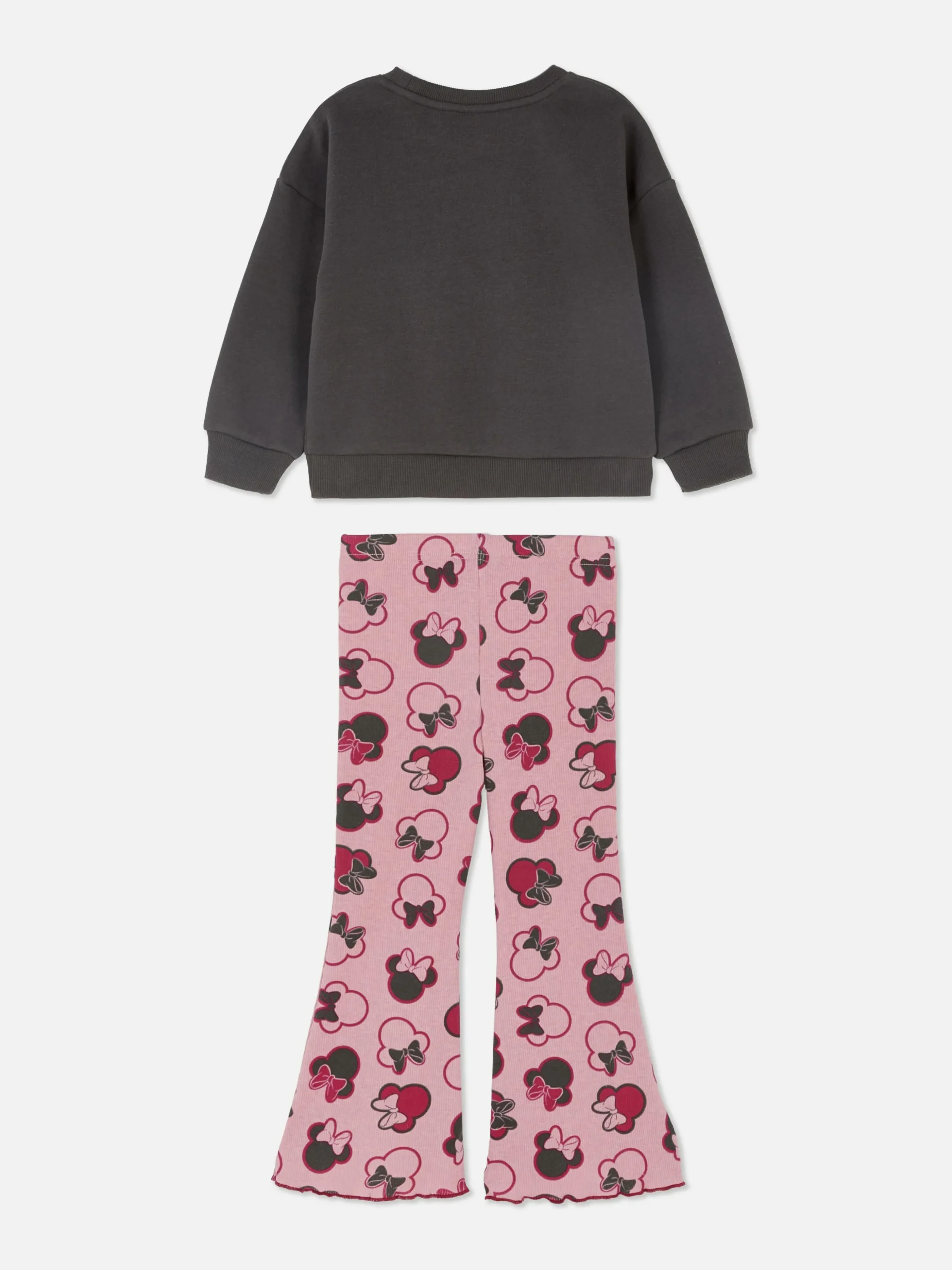 Conjunto Coordenado Camisola Gola Redonda Leggings Disney Minnie Mouse