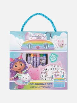 Conjunto De Colorir Portátil Gabby's Dollhouse