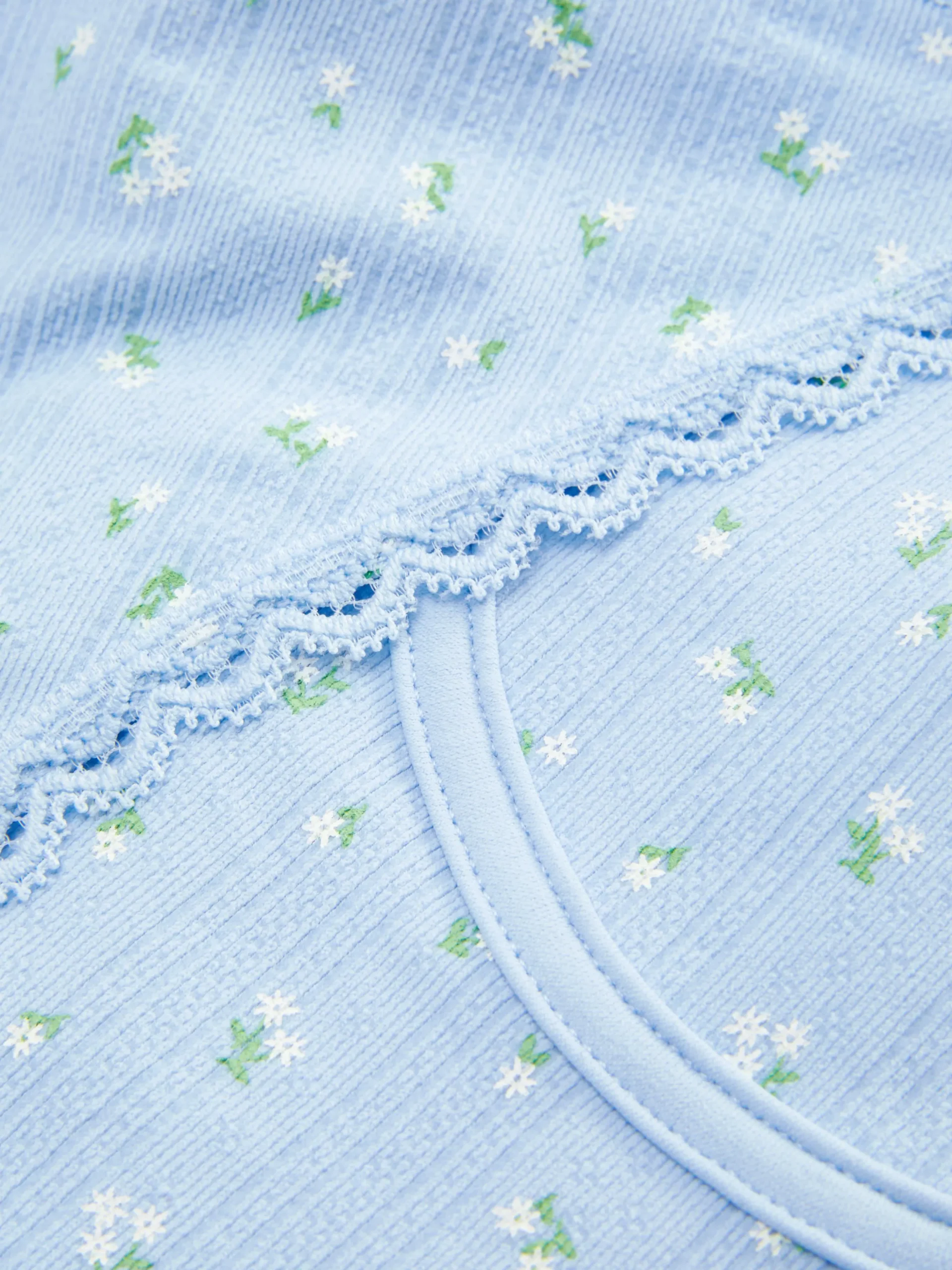 Conjunto De Lingerie Comprido Malha Geométrica Não Almofadado