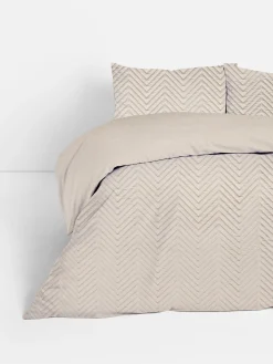 Conjunto Edredão Casal Textural Reversível