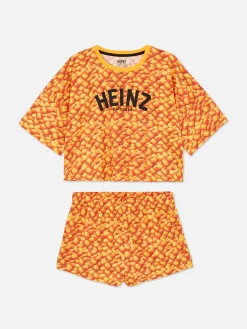Conjunto Pijama Curto Gráfico Heinz Beans