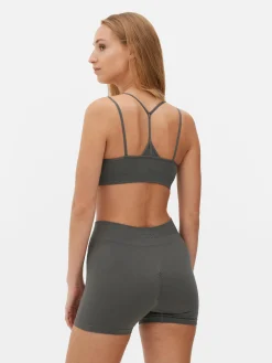 Conjunto Sutiã Bralette/calções S/ Costuras