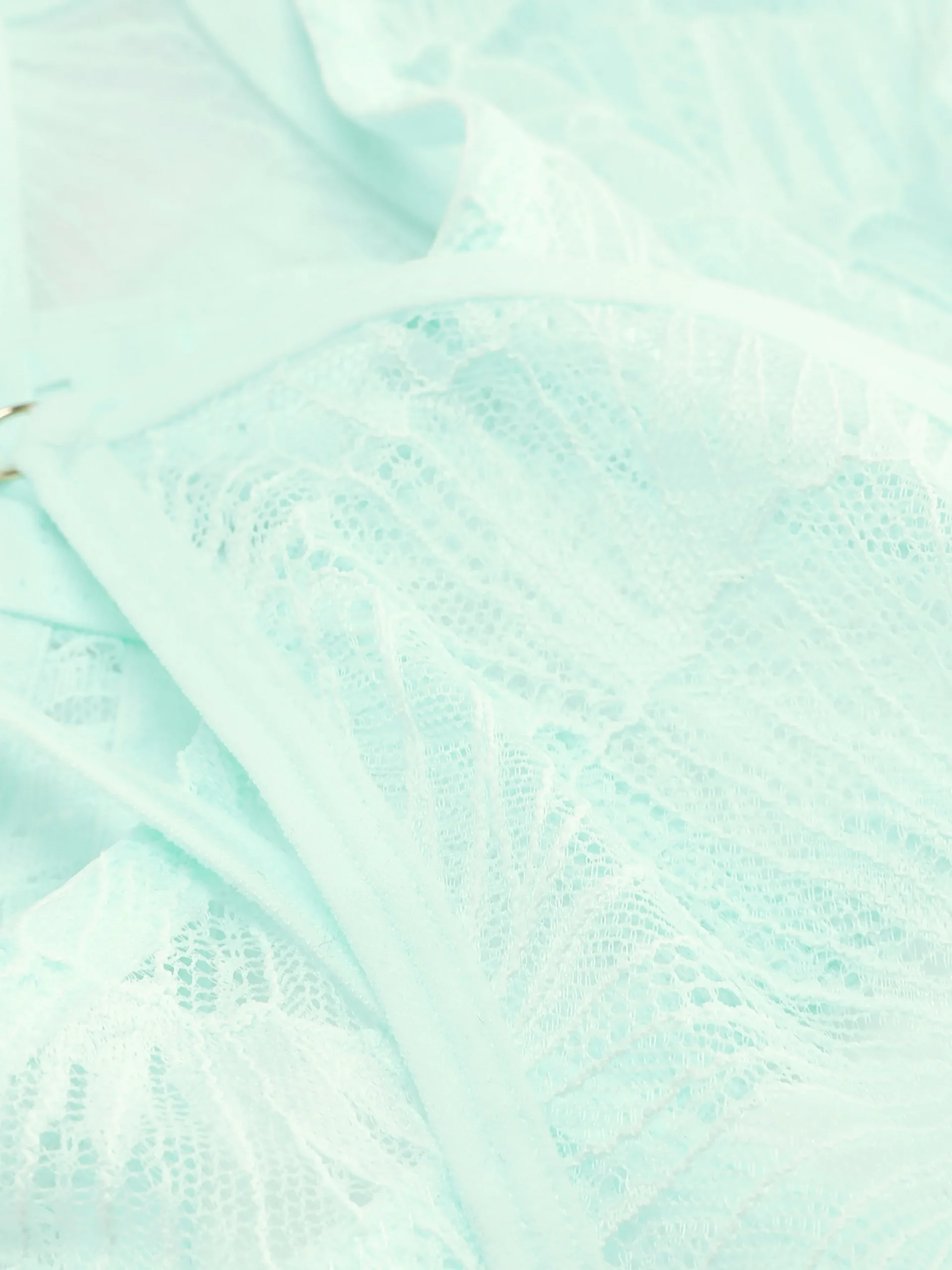 Conjunto Sutiã Renda Não Almofadado/tanga Fio Dental