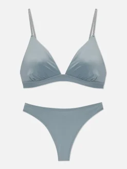 Conjunto Sutiã/tanga Triângulo Microfibra