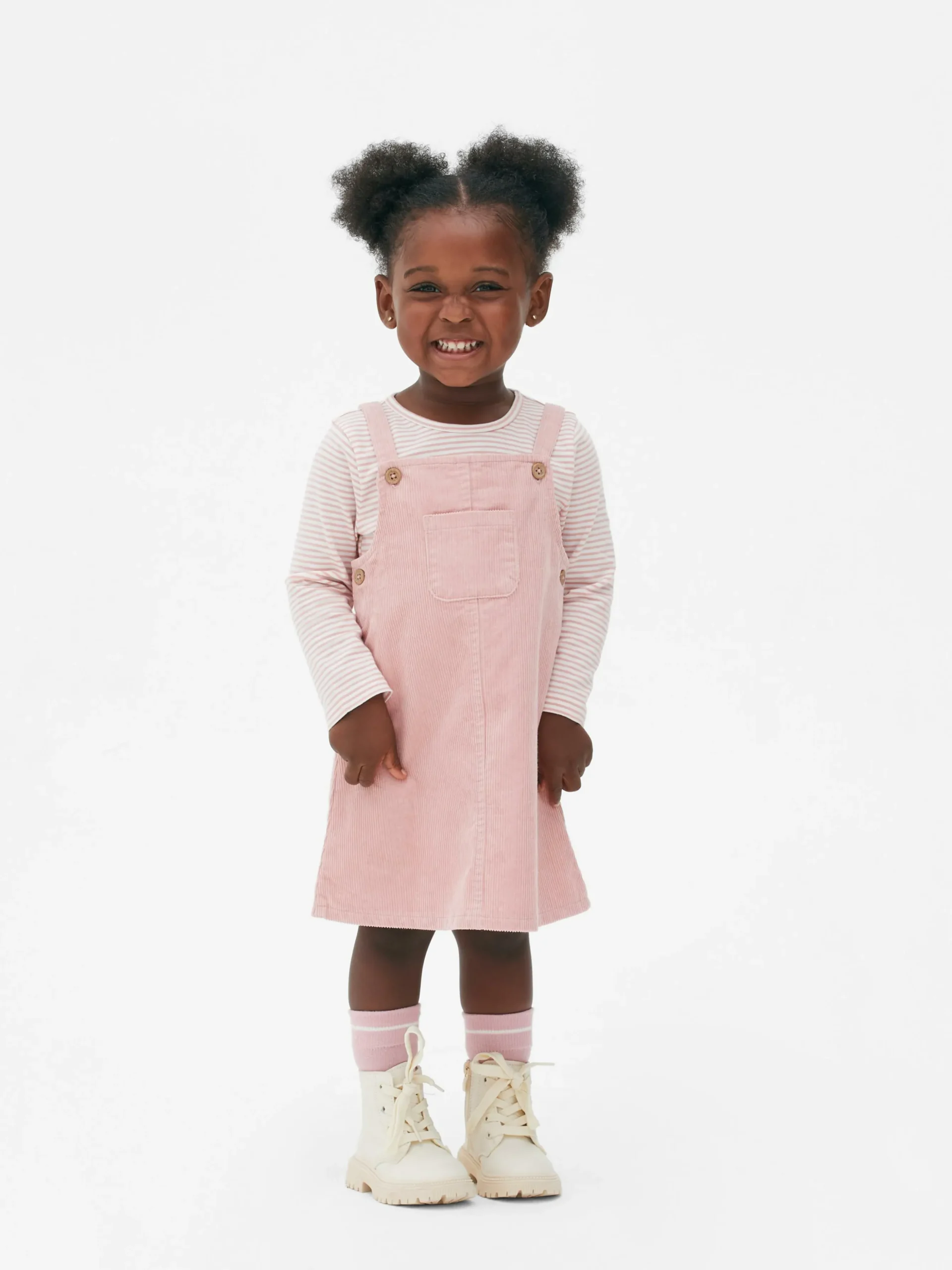 Conjunto T-shirt Riscas/vestido Macacão Bombazina