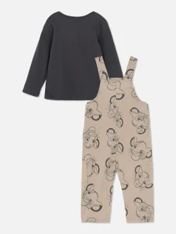 Conjunto T-shirt/jardineiras Disney O Rei Leão 30.º Aniversário