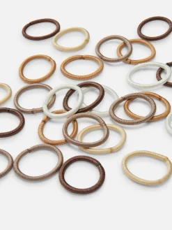 Elásticos Cabelo Tranças Mini