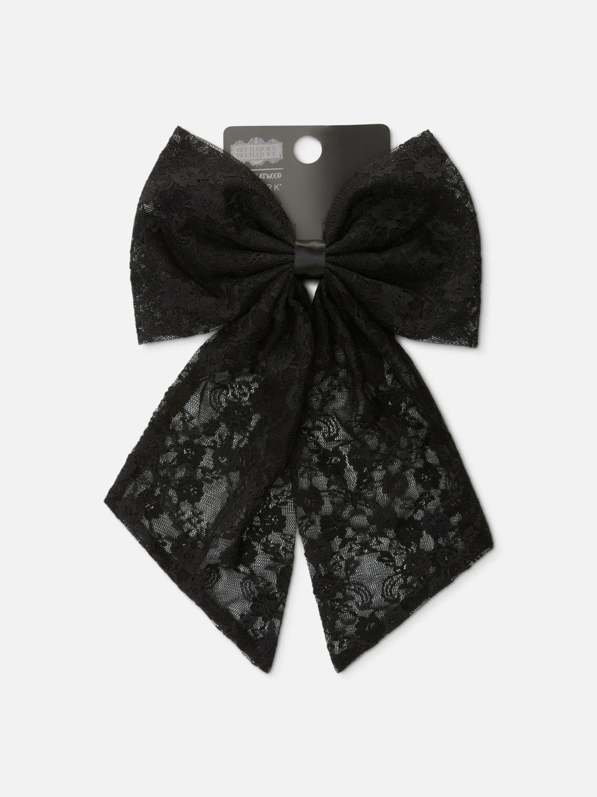 Gancho Cabelo Laço Beetlejuice X Colleen Atwood