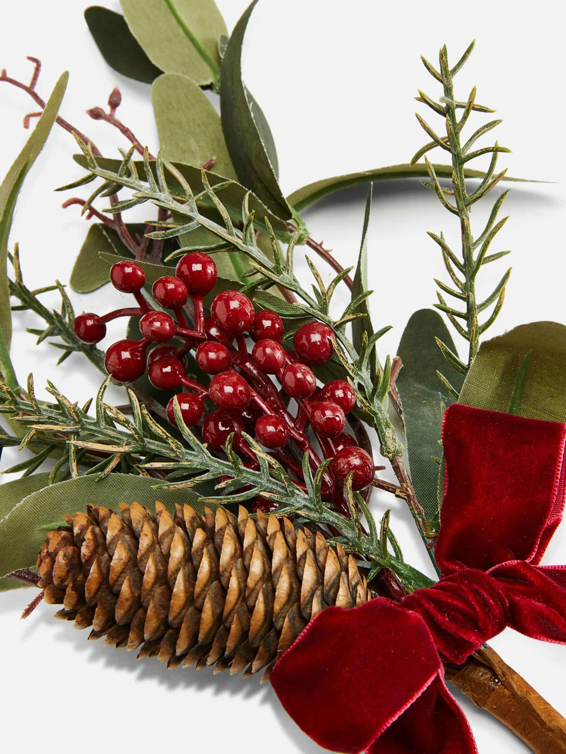 Grinalda Natal Bagas/folhas Artificiais